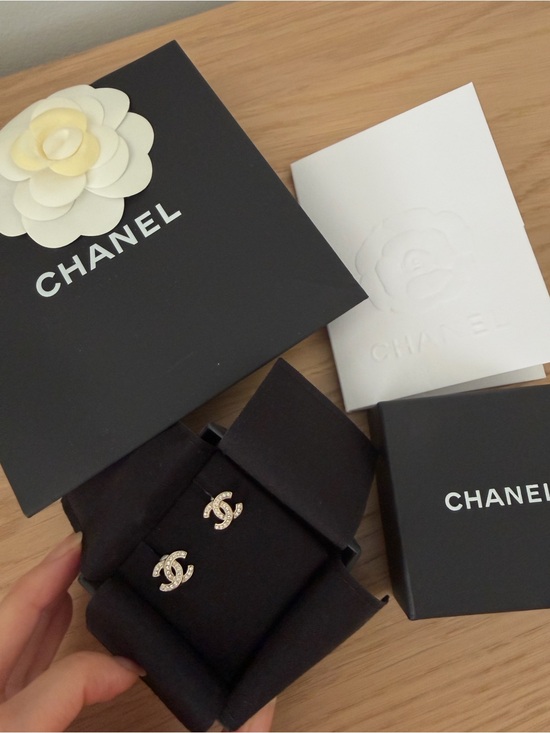 CHANEL Jewelry - CHANEL CC Logo Earrings